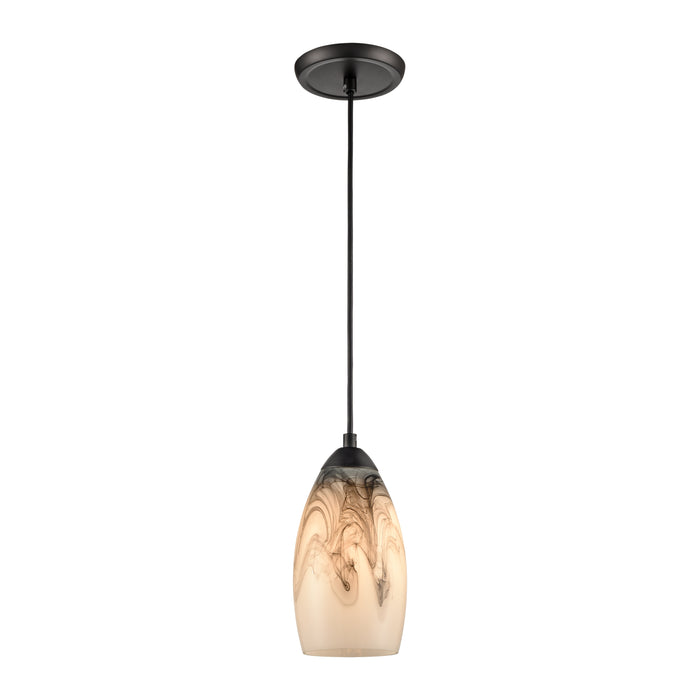 Corey 5'' Wide 1-Light Mini Pendant - Matte Black