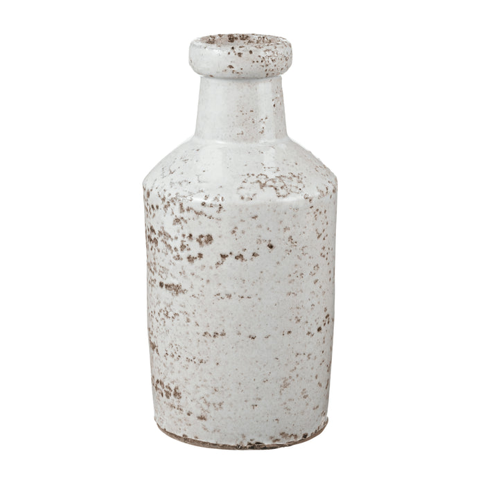 Rustic Bottle - White