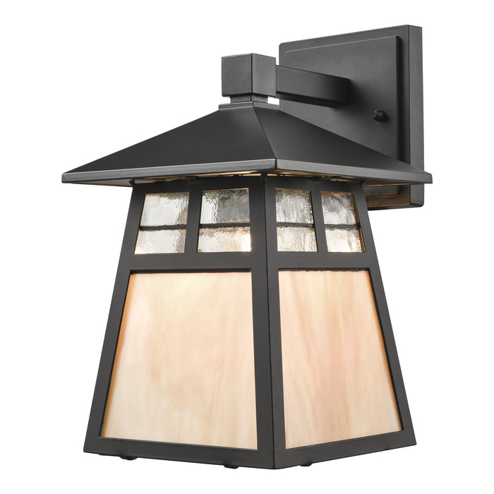 Cottage 11'' High 1-Light Outdoor Sconce - Matte Black