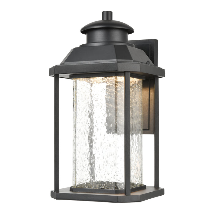 Irvine 16'' High 1-Light Outdoor Sconce - Matte Black