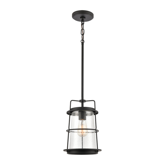 Kennington 8'' Wide 1-Light Mini Pendant - Black