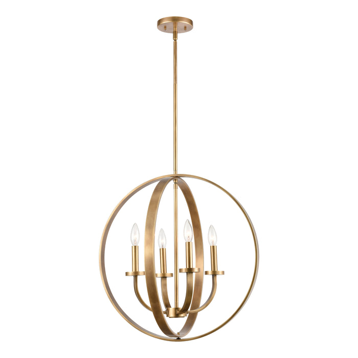 Erindale 22'' Wide 4-Light Chandelier - Natural