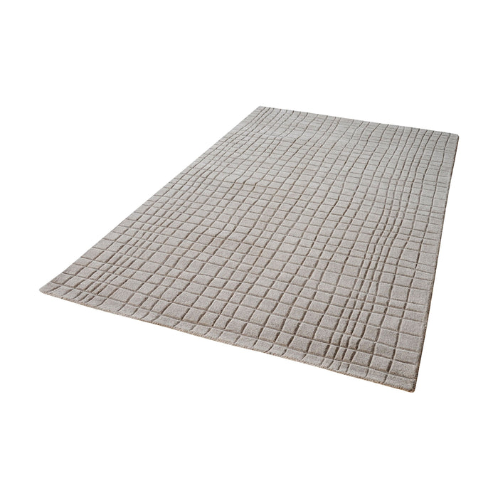 Blockhill Handwoven Wool Rug in Chelsea Grey