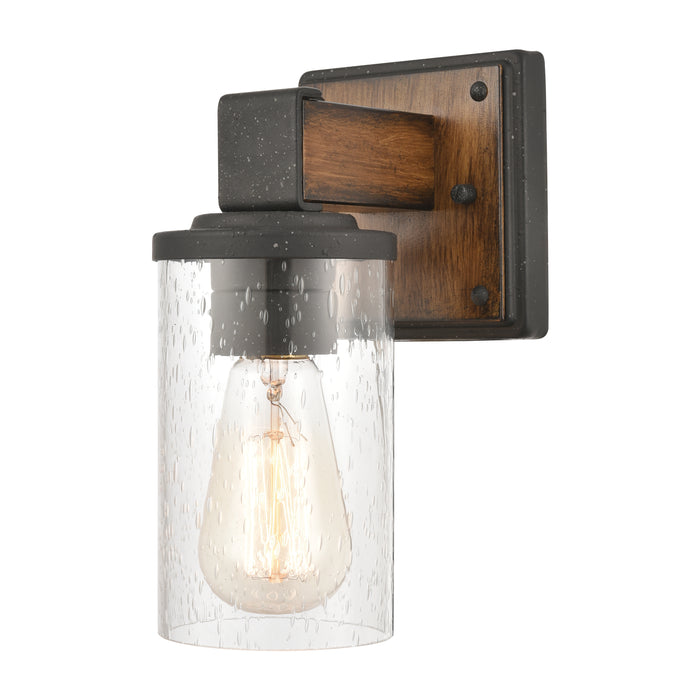 Crenshaw 9'' High 1-Light Sconce - Distressed Black