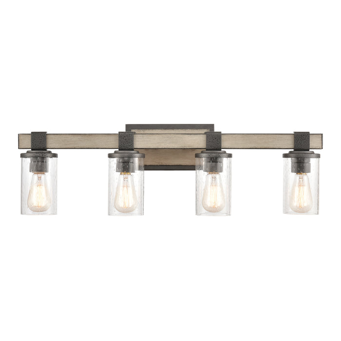 Crenshaw 29'' Wide 4-Light Vanity Light - Anvil Iron