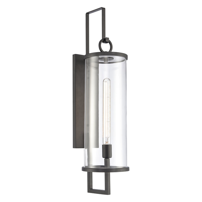 Hopkins 30'' High 1-Light Outdoor Sconce - Charcoal Black