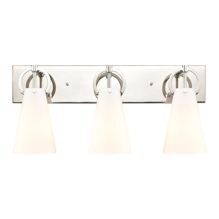 Gabby 23'' Wide 3-Light Vanity Light - Polished Nickel