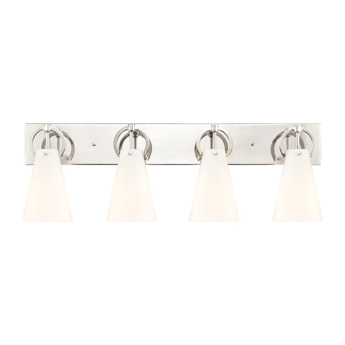 Gabby 32'' Wide 4-Light Vanity Light - Polished Nickel