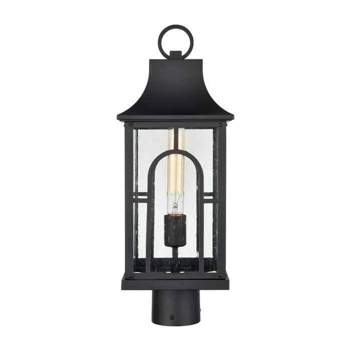 Triumph - 19.75'' High 1-Light Outdoor Post Light - Textured Black