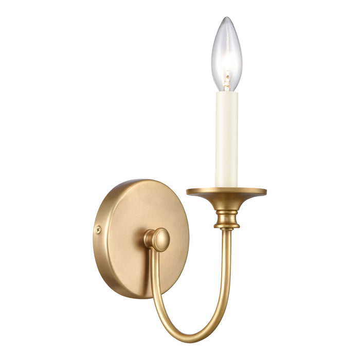 Cecil 5'' Wide 1-Light Vanity Light - Natural Brass