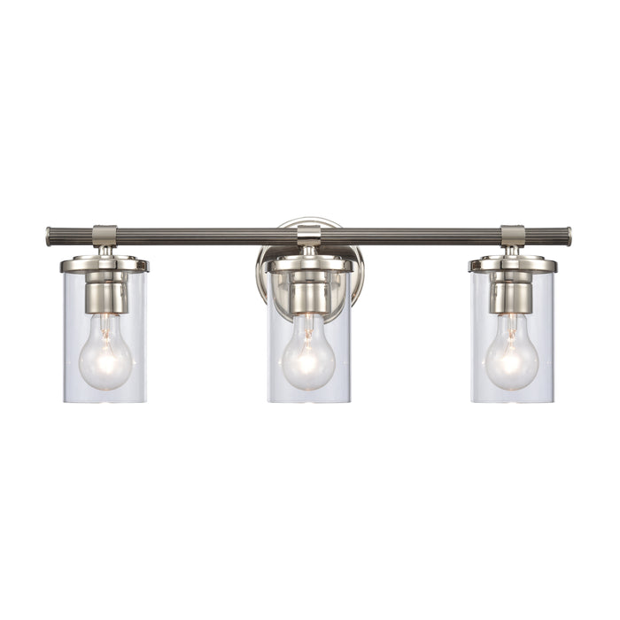 Burrow 22'' Wide 3-Light Vanity Light - Polished Nickel