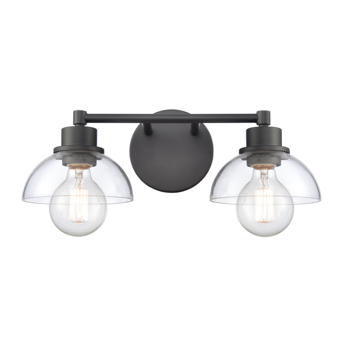 Julian 16'' Wide 2-Light Vanity Light - Matte Black