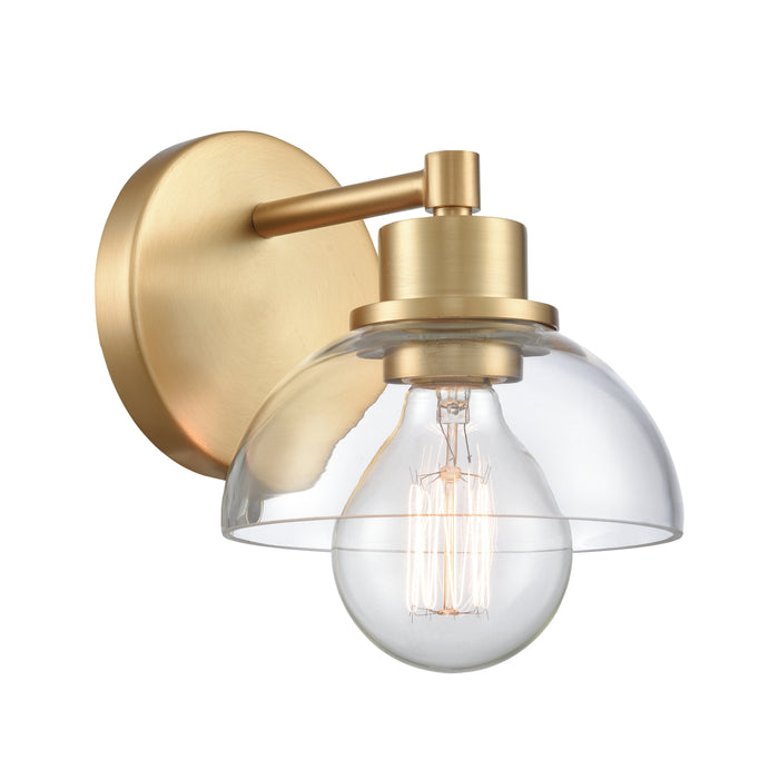 Julian 6'' Wide 1-Light Vanity Light - Brushed Gold