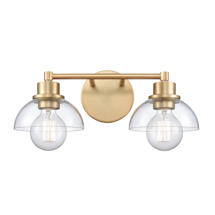 Julian 16'' Wide 2-Light Vanity Light - Brushed Gold