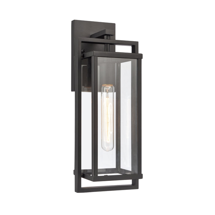 Gladwyn 16.5'' High 1-Light Outdoor Sconce - Matte Black