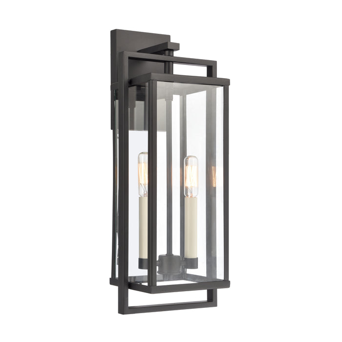 Gladwyn 19.25'' High 2-Light Outdoor Sconce - Matte Black