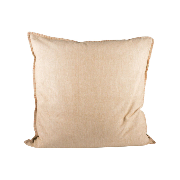 Chambray 24x24 Pillow Sand - COVER ONLY