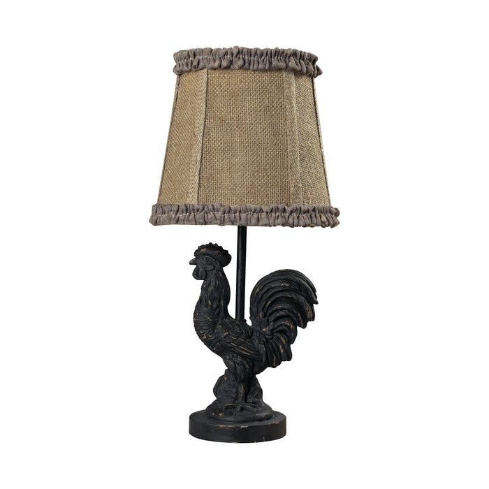 Braysford 15'' High 1-Light Table Lamp - Antique Black