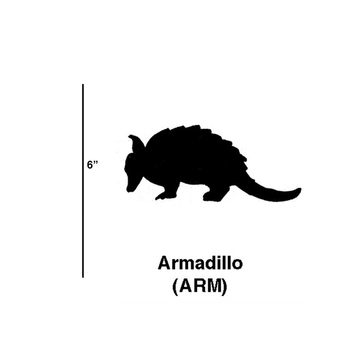 Armadillo Cookie Cutters (Set of 6)