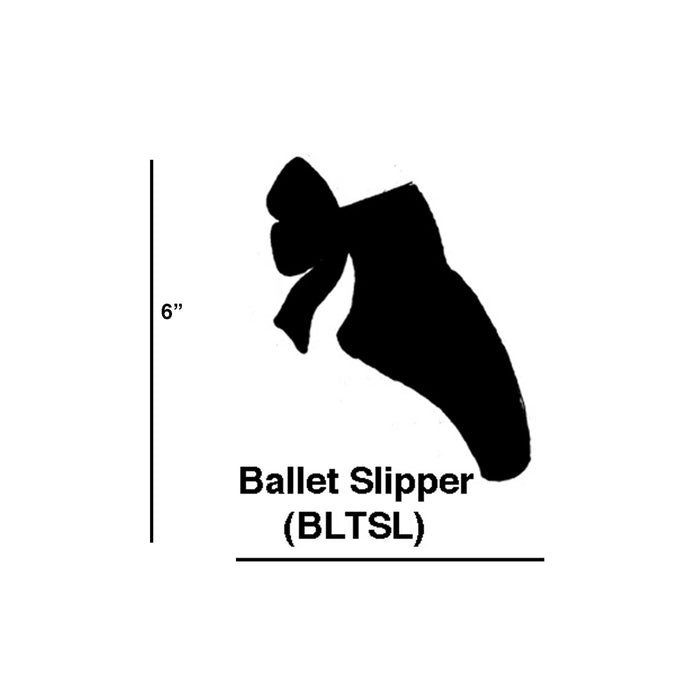 Ballet Slipper Cookie Cutters (Set of 6)