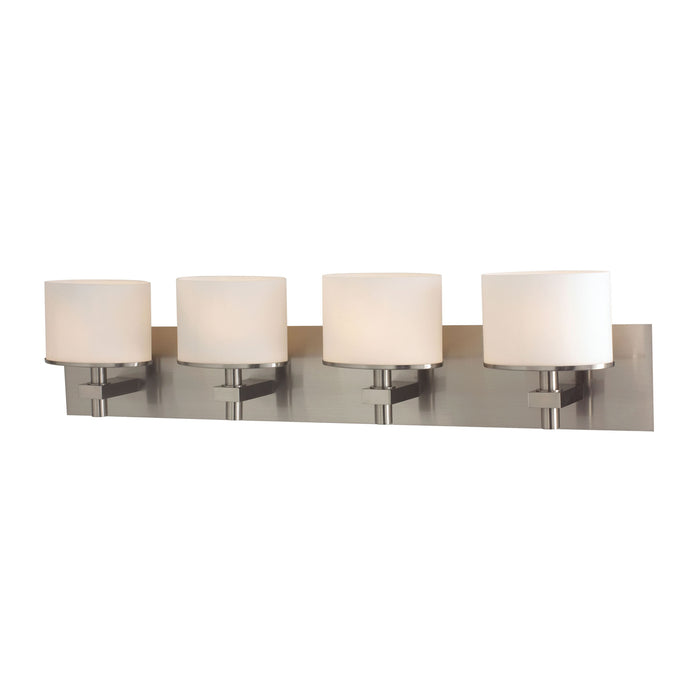 Ombra 34'' Wide 4-Light Vanity Light - Satin Nickel