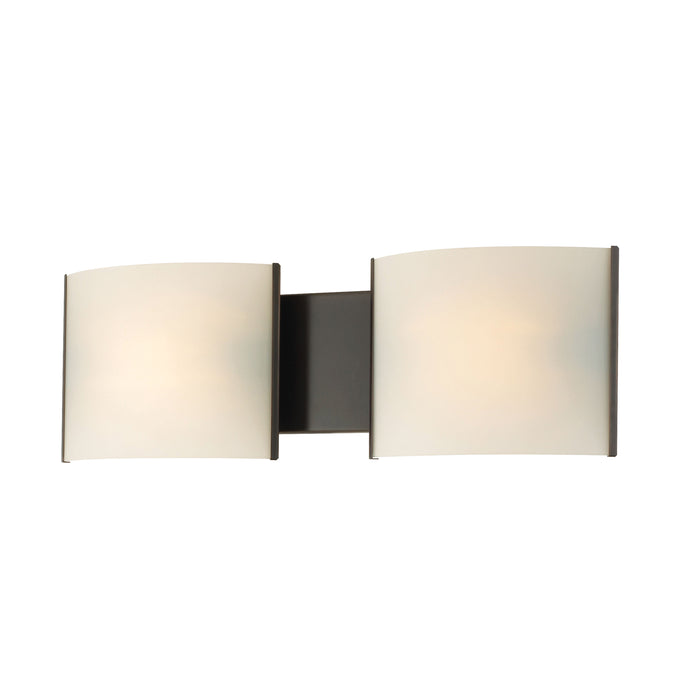 Pannelli 19'' Wide 2-Light Vanity Light - Oil Rubbed Bronze