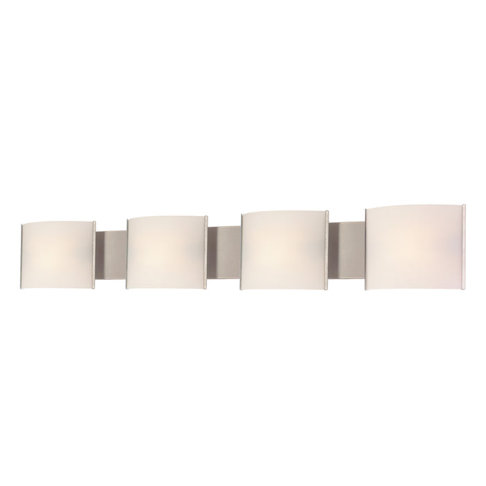 Pannelli 41'' Wide 4-Light Vanity Light - Stainless Steel