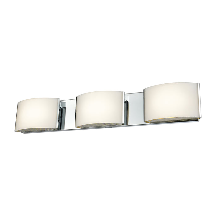 Pandora 25.25'' Wide 3-Light Vanity Light - Chrome