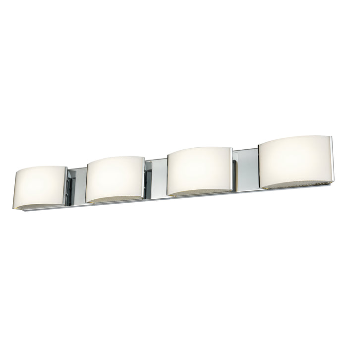 Pandora 34.5'' Wide 4-Light Vanity Light - Chrome