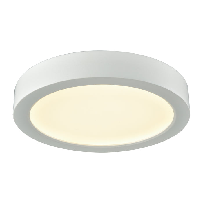 Titan 6'' Wide 1-Light Flush Mount - White