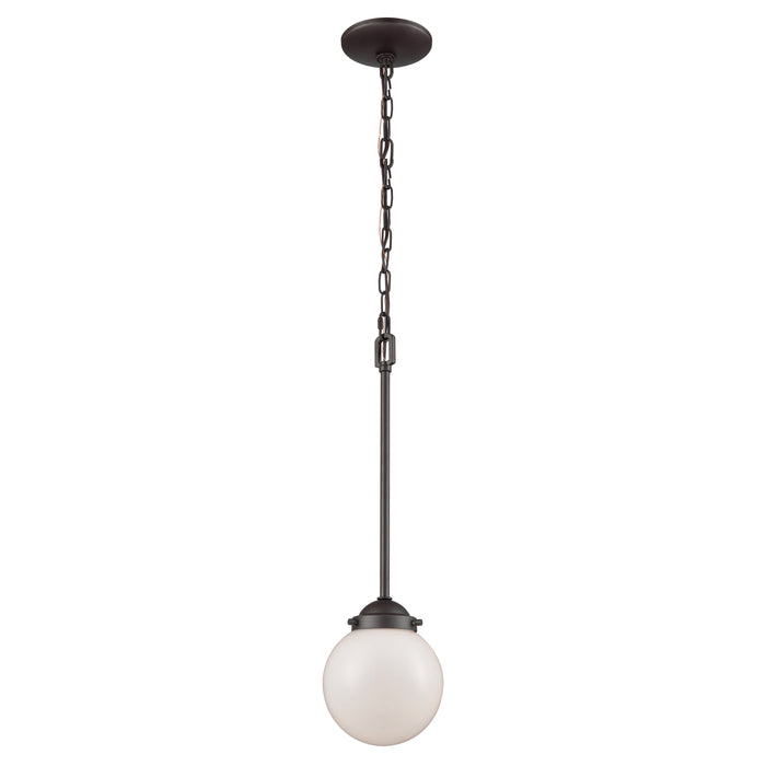 Beckett 6'' Wide 1-Light Mini Pendant - Oil Rubbed Bronze