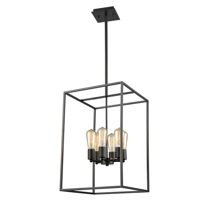 Williamsport 14'' Wide 6-Light Chandelier - Oil Rubbed Bronze