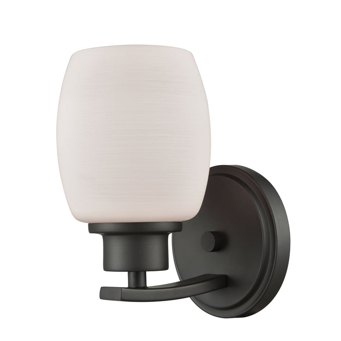 Casual Mission 8'' High 1-Light Sconce - Oil Rubbed Bronze