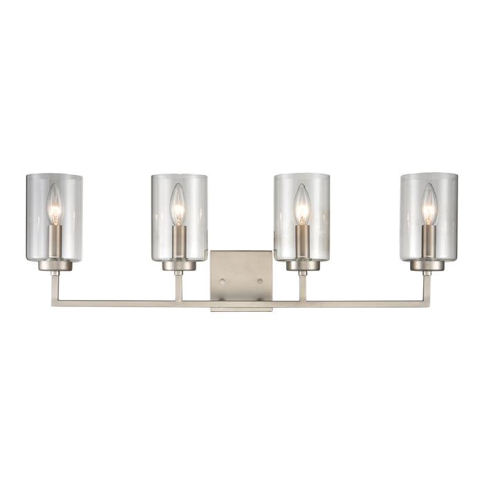 West End 29.75'' Wide 4-Light Vanity Light - Brushed Nickel