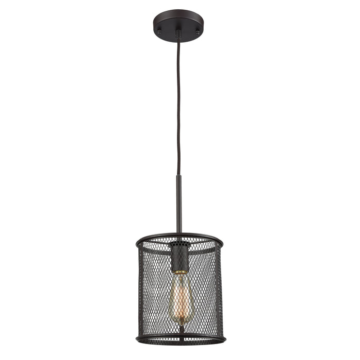 Williamsport 8'' Wide 1-Light Mini Pendant - Oil Rubbed Bronze