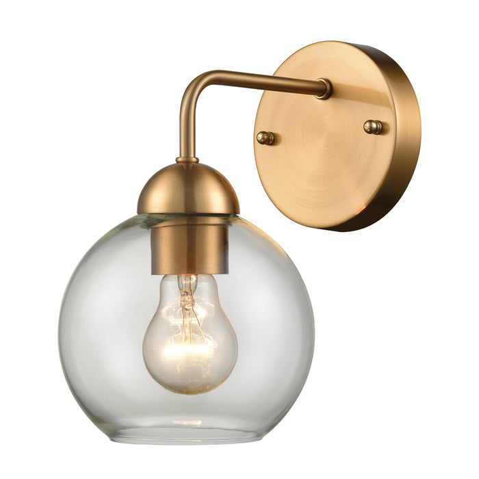 Astoria 9.5'' High 1-Light Sconce - Satin Gold