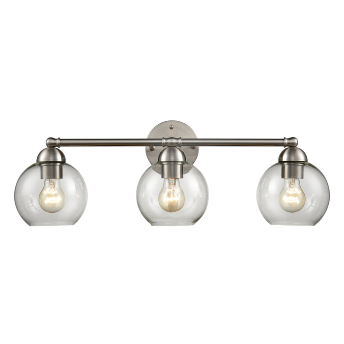 Astoria 25'' Wide 3-Light Vanity Light - Brushed Nickel