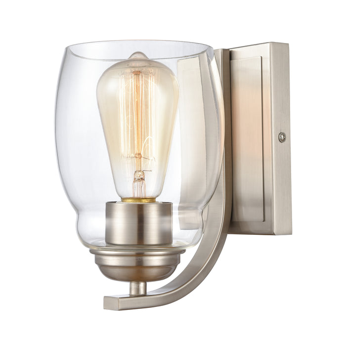 Calistoga 8'' High 1-Light Sconce - Brushed Nickel