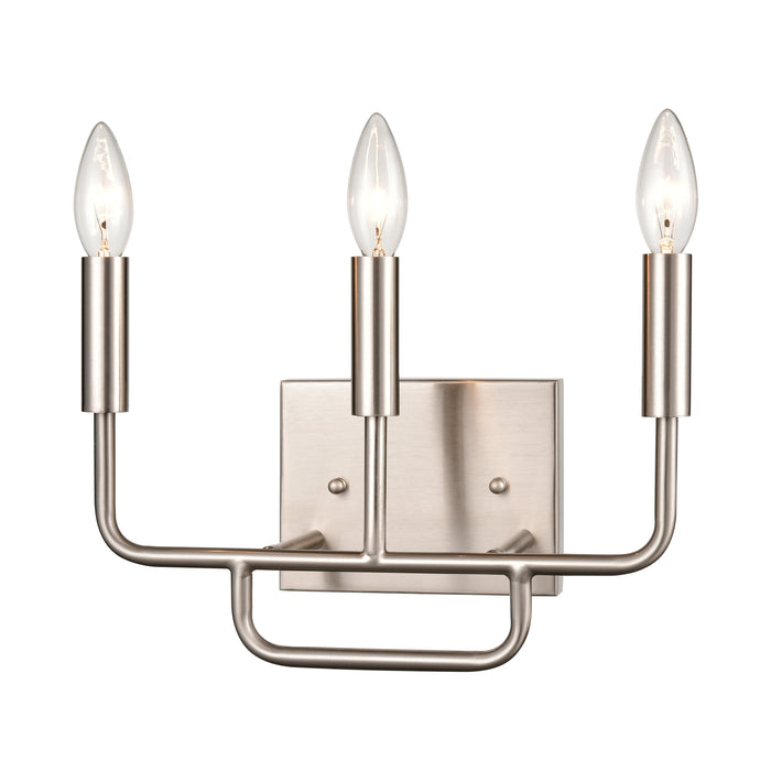 Park Slope 13'' Wide 3-Light Vanity Light - Brushed Nickel