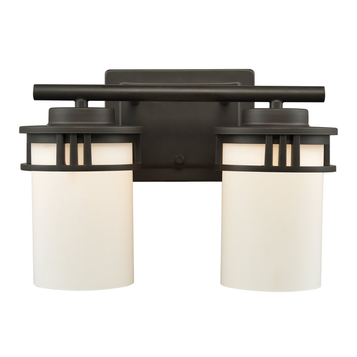 Ravendale 12'' Wide 2-Light Vanity Light - Oil Rubbed Bronze