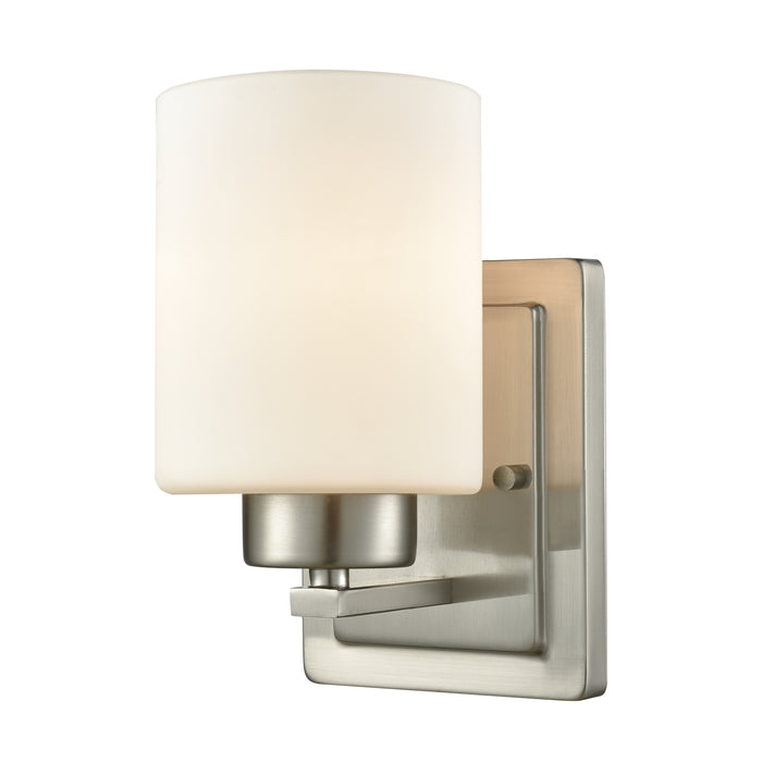 Summit Place 9'' High 1-Light Sconce - Brushed Nickel