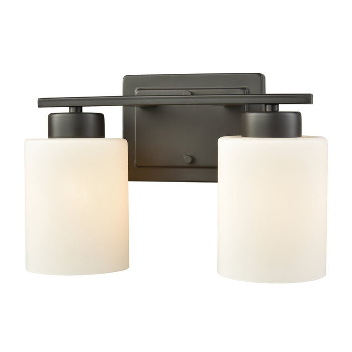 Summit Place 12'' Wide 2-Light Vanity Light - Oil Rubbed Bronze