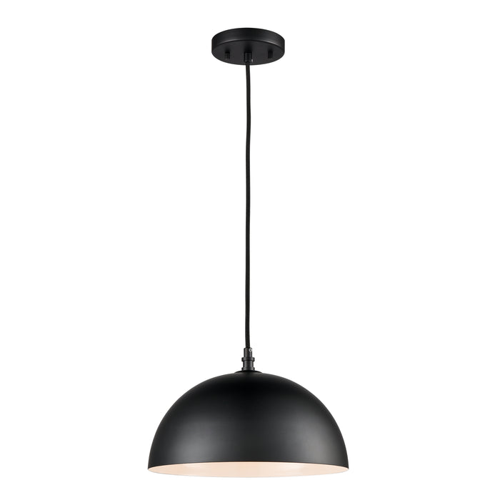 Chelsea 12'' Wide 1-Light Pendant - Black