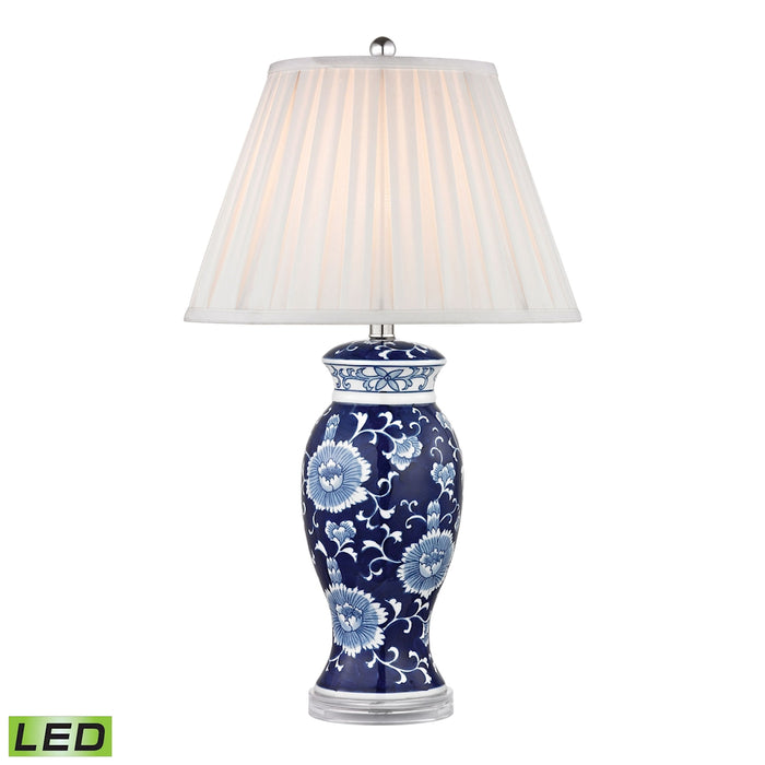 Haight 28'' High 1-Light Table Lamp - Blue