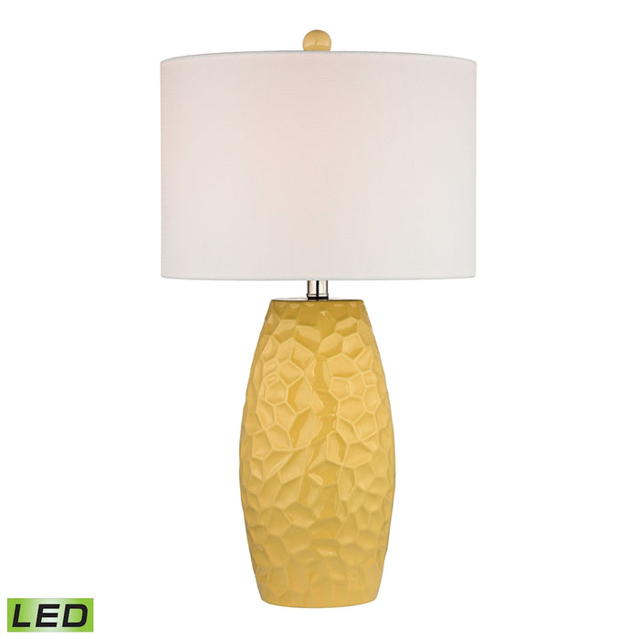 Selsey 27'' High 1-Light Table Lamp - Sunshine Yellow