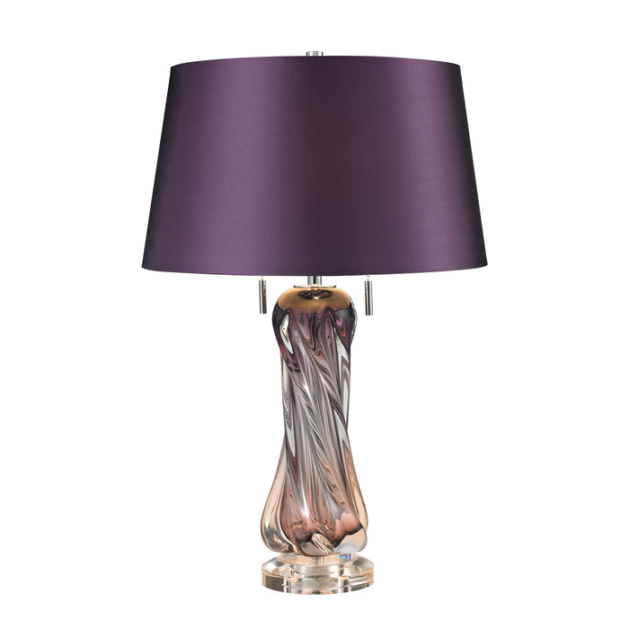 Vergato 24'' High 2-Light Table Lamp - Purple