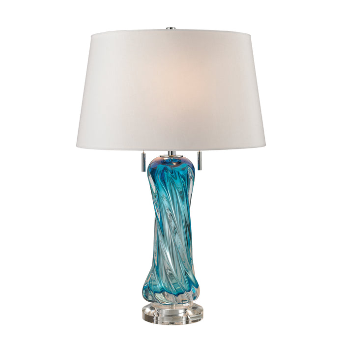 Vergato 24'' High 2-Light Table Lamp - Blue