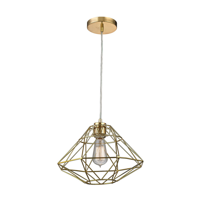 Paradigm 13'' Wide 1-Light Pendant - Gold