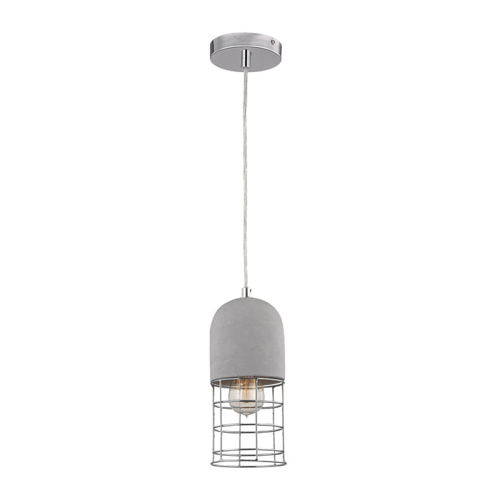 Wardenclyffe 5'' Wide 1-Light Mini Pendant - Polished Concrete