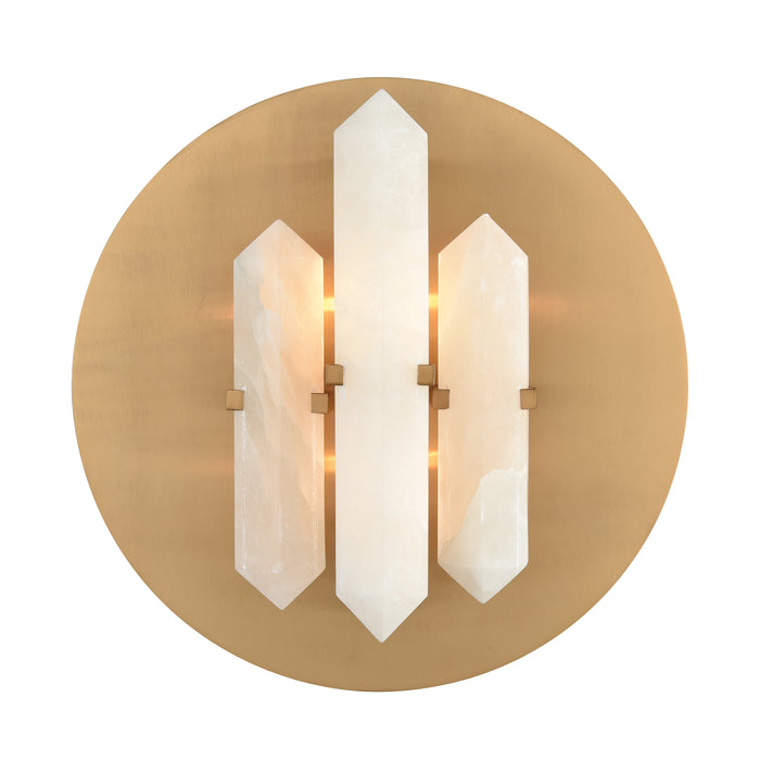 Annees Folles 14'' High 2-Light Sconce - White